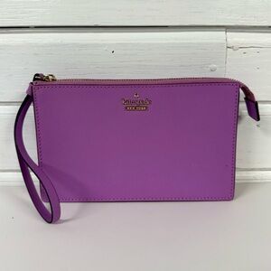Kate Spade | Purple Wristlet Clutch